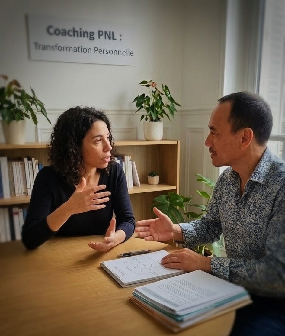 Séance de coaching PNL — transformation personnelle, l'Atelier de Saint-Cloud